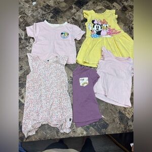 Summer bundles of 5 clothes 18-24 months H&M - deux par deux- petit lem